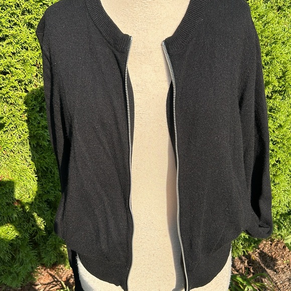 100% cashmere Magaschoni cardigan sweater. Sz. M-L - Picture 4 of 4